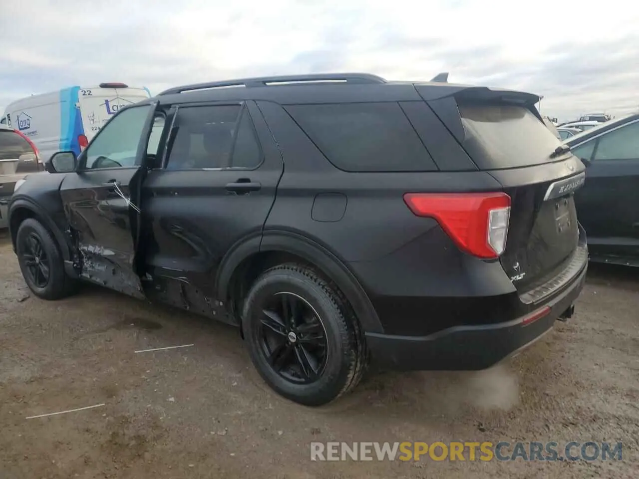 2 Photograph of a damaged car 1FMSK8DH9MGB87068 FORD EXPLORER 2021