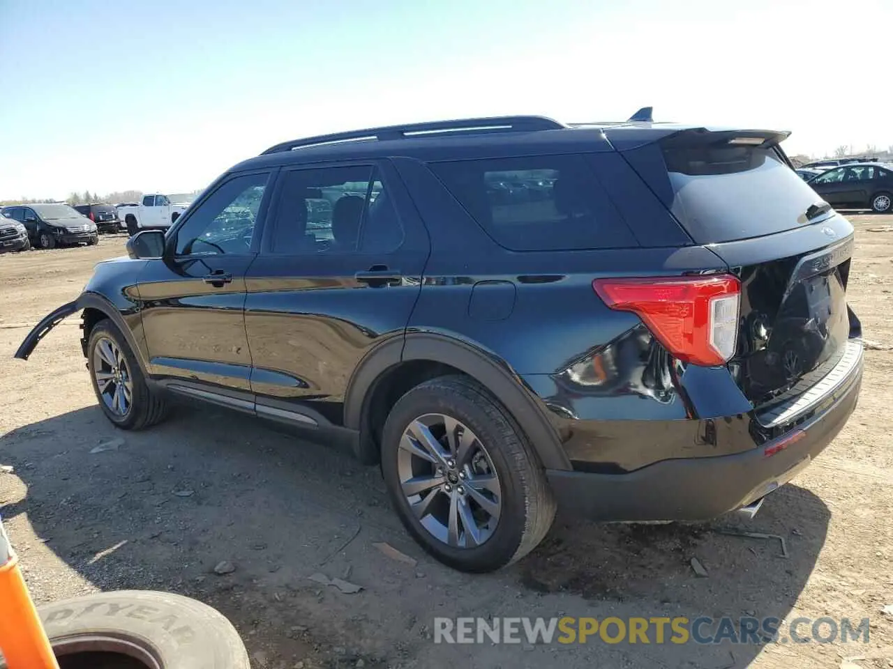2 Photograph of a damaged car 1FMSK8DH9MGB94747 FORD EXPLORER 2021