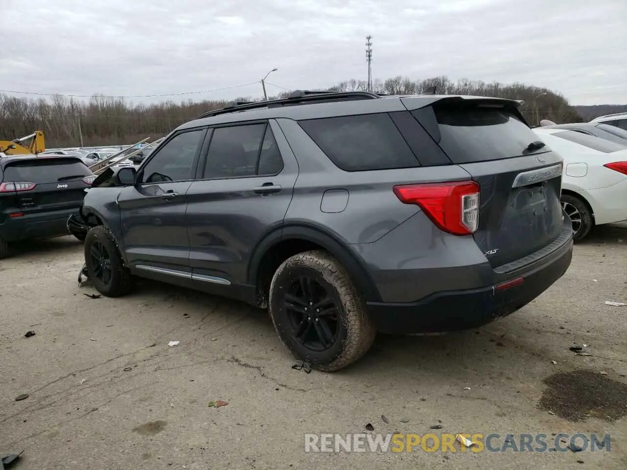 2 Photograph of a damaged car 1FMSK8DH9MGC30064 FORD EXPLORER 2021