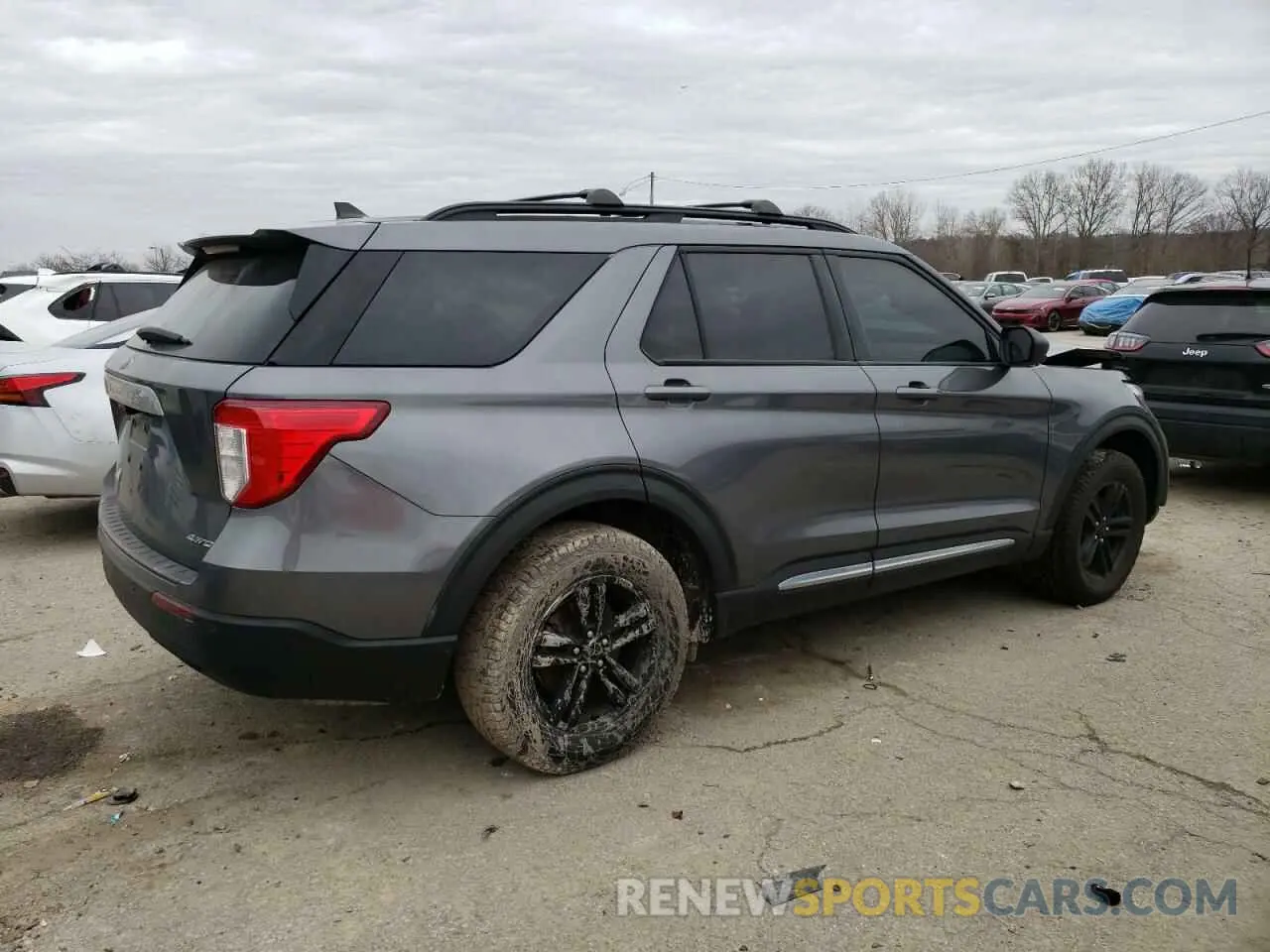 3 Photograph of a damaged car 1FMSK8DH9MGC30064 FORD EXPLORER 2021