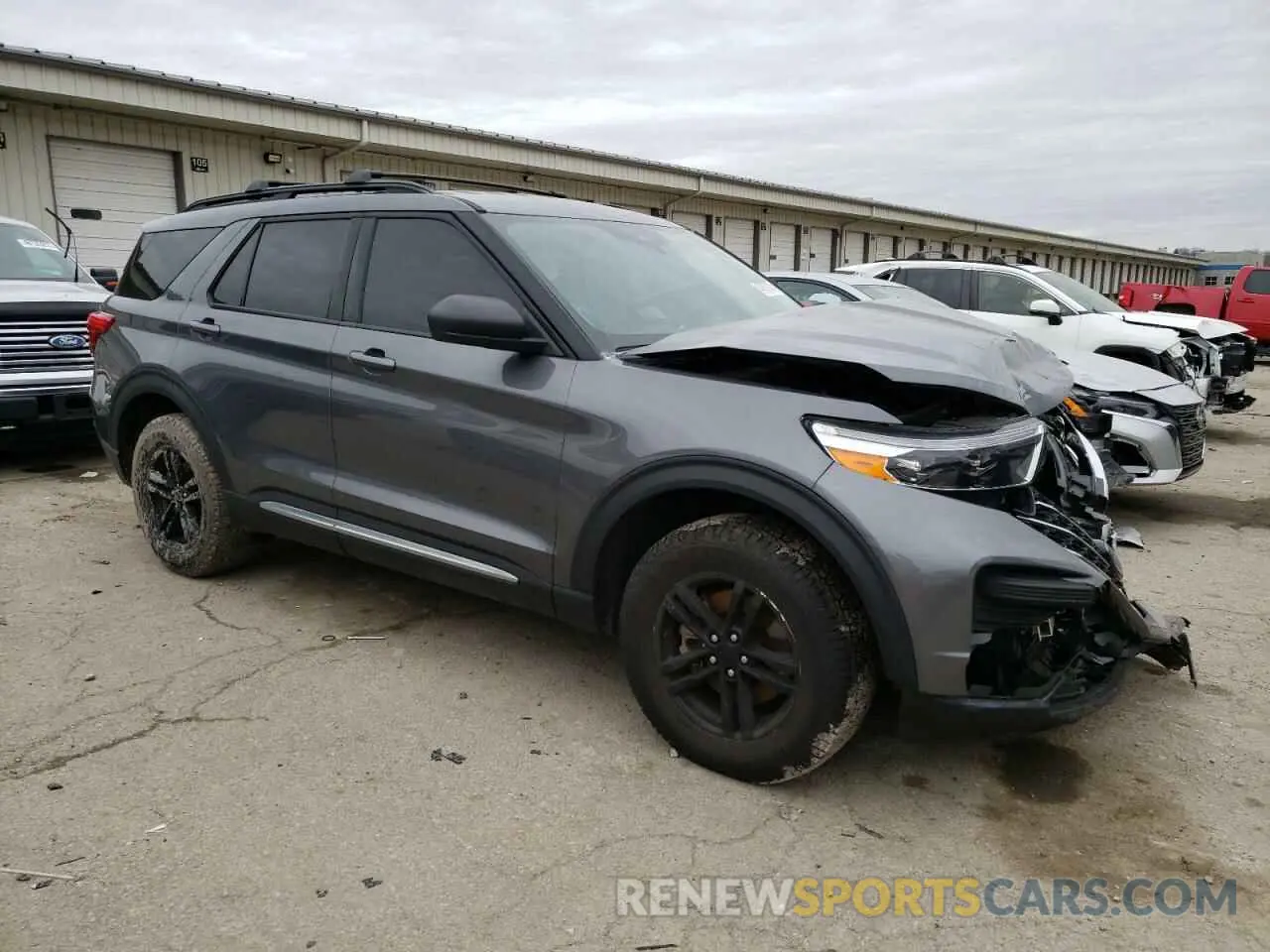 4 Photograph of a damaged car 1FMSK8DH9MGC30064 FORD EXPLORER 2021