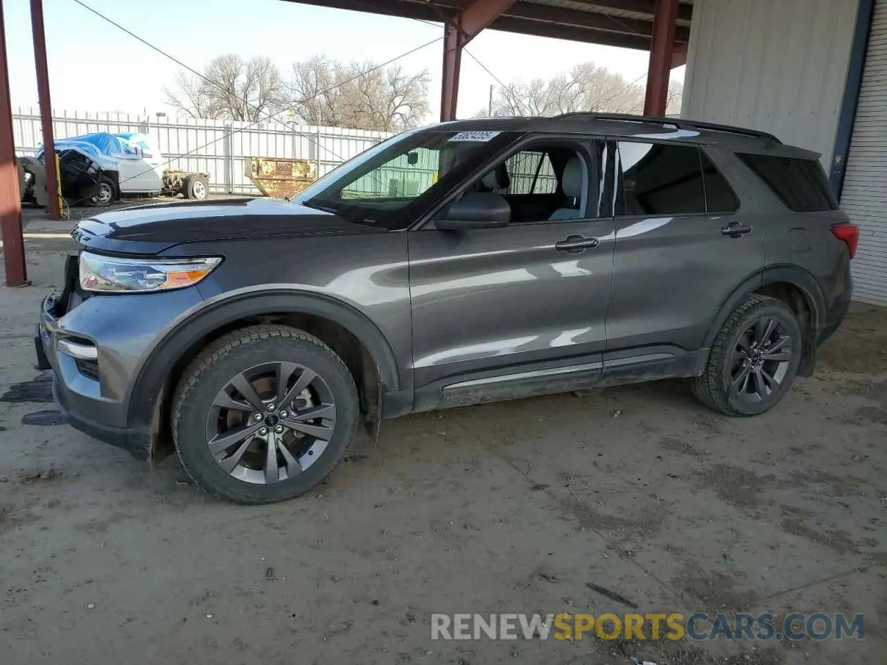 1 Photograph of a damaged car 1FMSK8DHXMGA06379 FORD EXPLORER 2021