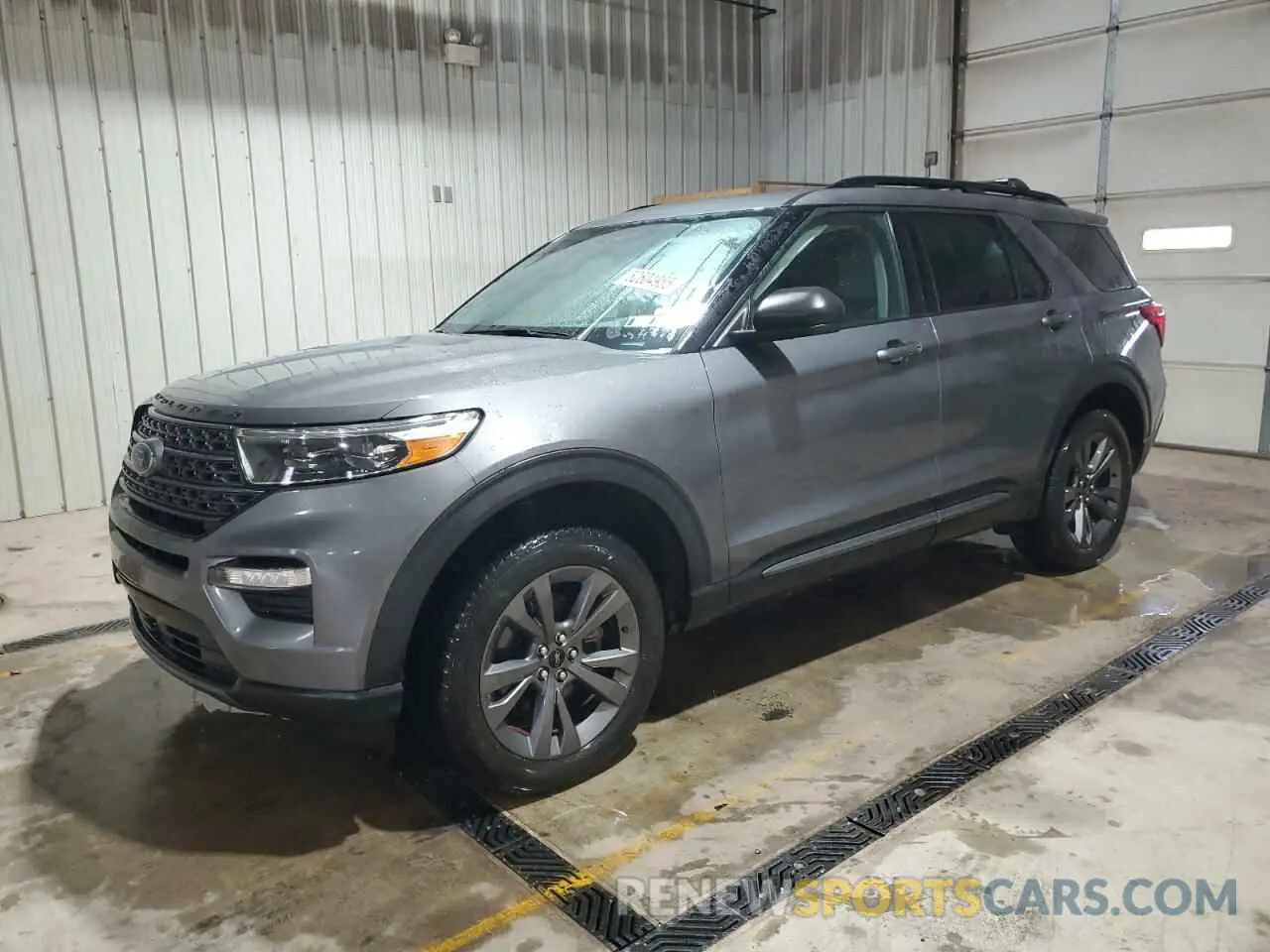 1 Photograph of a damaged car 1FMSK8DHXMGA22114 FORD EXPLORER 2021