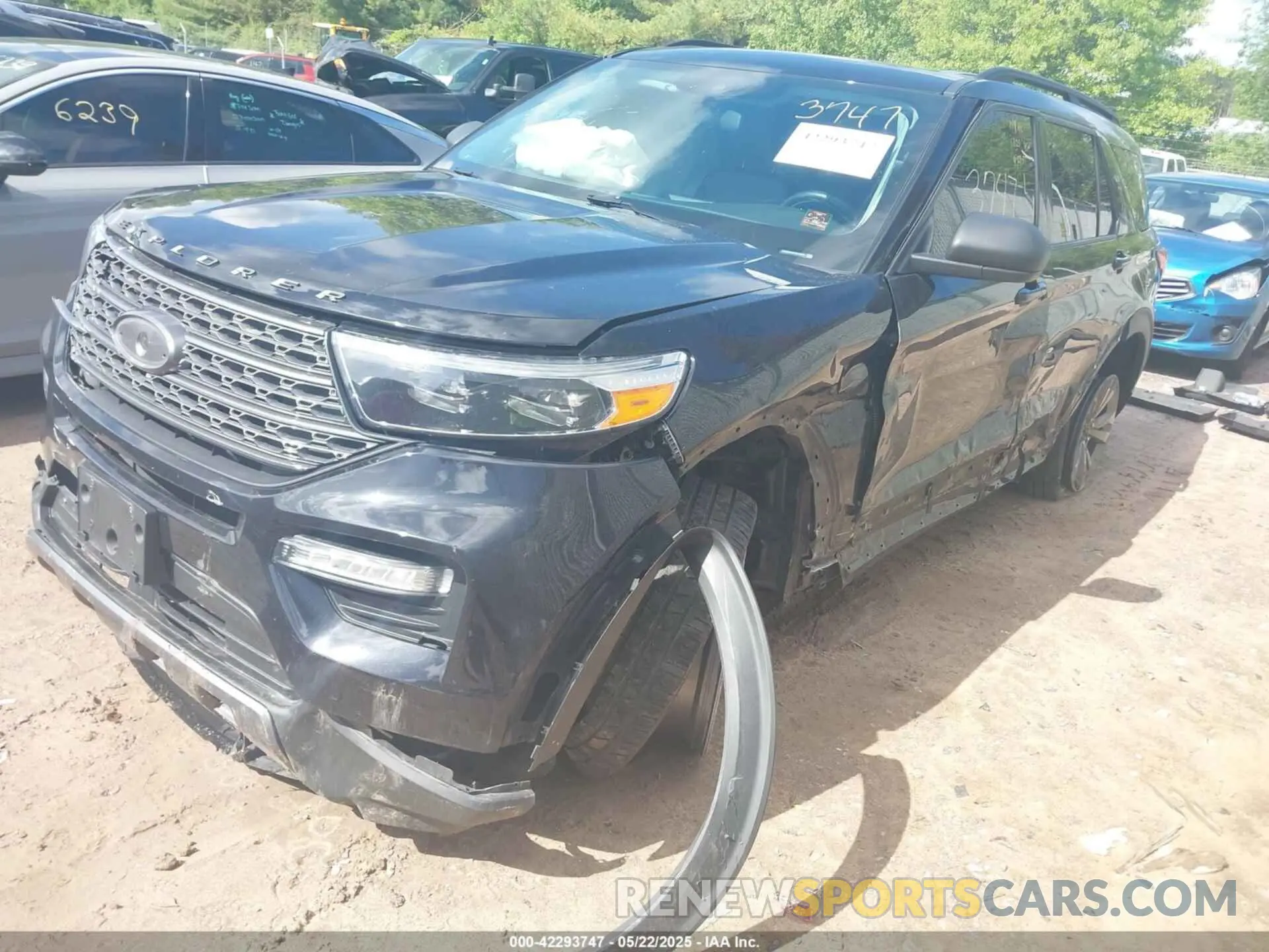 2 Photograph of a damaged car 1FMSK8DHXMGA28463 FORD EXPLORER 2021