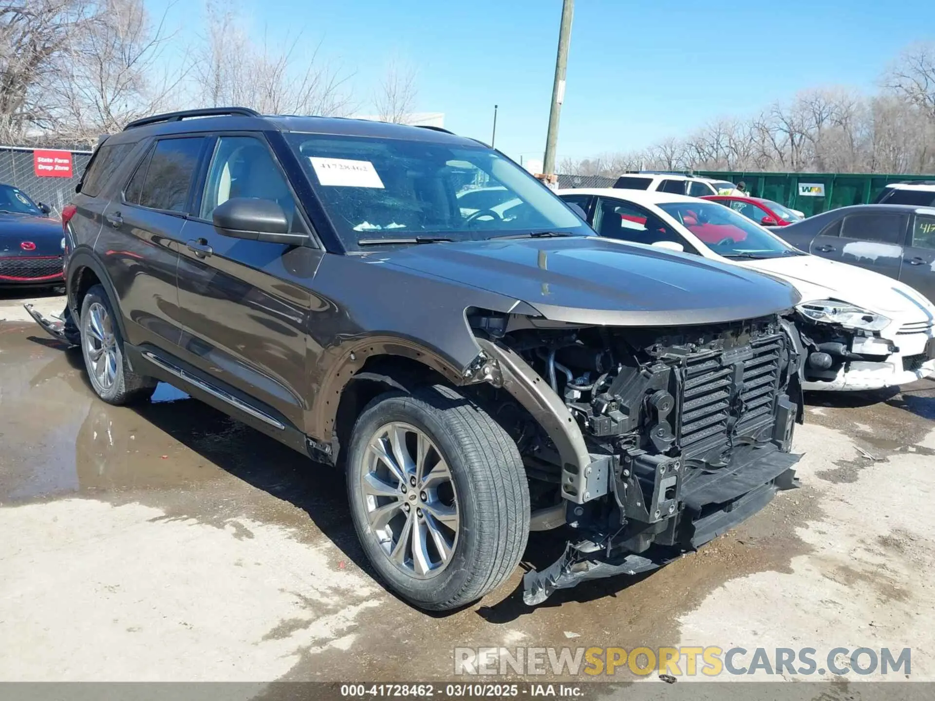 1 Photograph of a damaged car 1FMSK8DHXMGB14520 FORD EXPLORER 2021