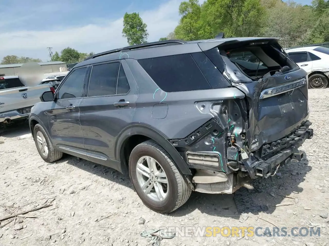2 Photograph of a damaged car 1FMSK8DHXMGB19958 FORD EXPLORER 2021