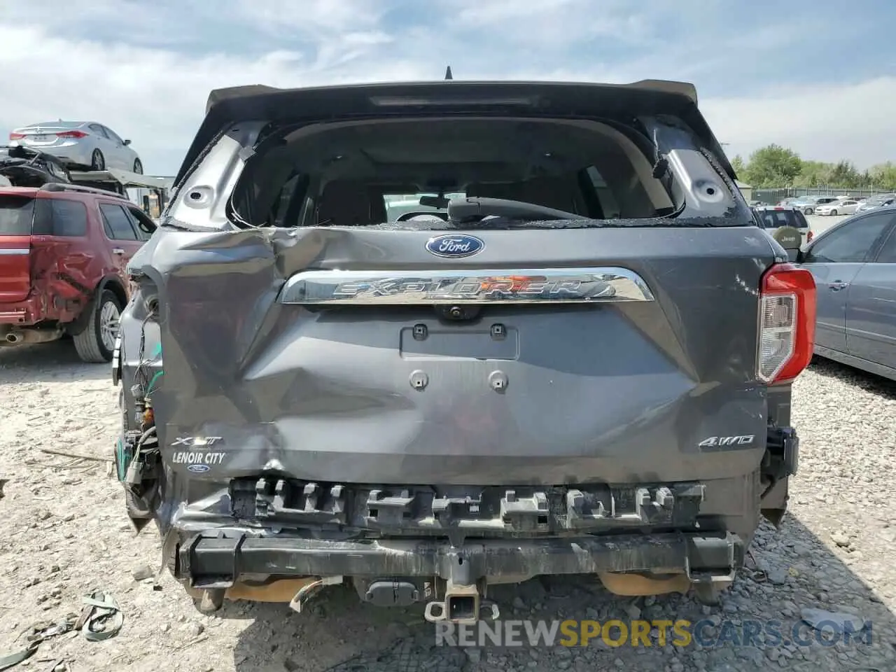 6 Photograph of a damaged car 1FMSK8DHXMGB19958 FORD EXPLORER 2021