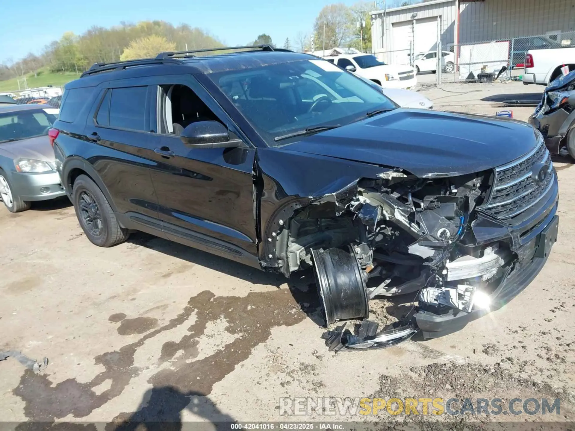 1 Photograph of a damaged car 1FMSK8DHXMGB40910 FORD EXPLORER 2021