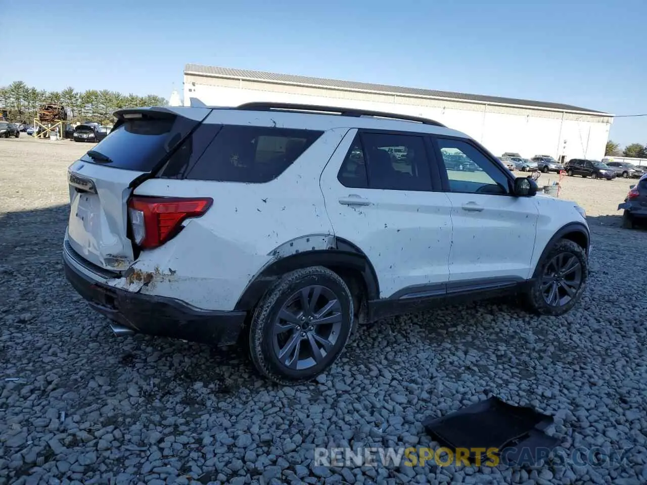 3 Photograph of a damaged car 1FMSK8DHXMGB66617 FORD EXPLORER 2021