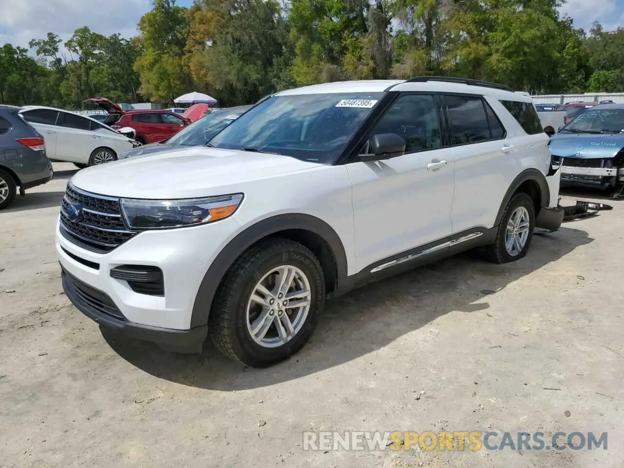 1 Photograph of a damaged car 1FMSK8DHXMGB71249 FORD EXPLORER 2021