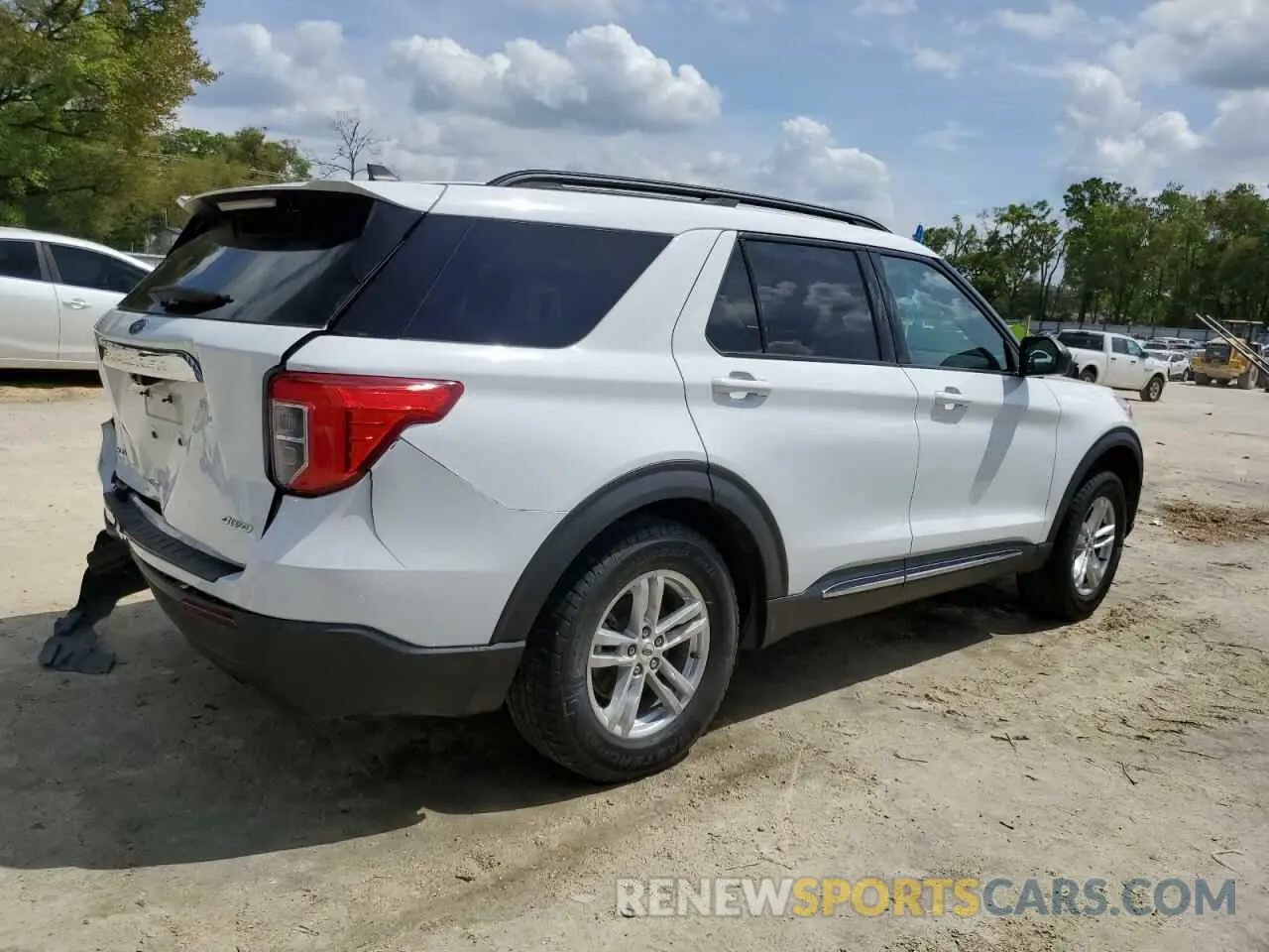 3 Photograph of a damaged car 1FMSK8DHXMGB71249 FORD EXPLORER 2021