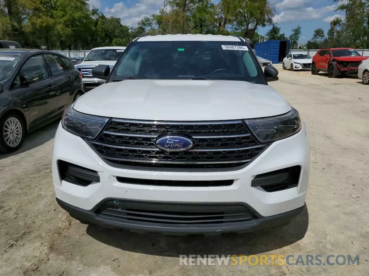 5 Photograph of a damaged car 1FMSK8DHXMGB71249 FORD EXPLORER 2021