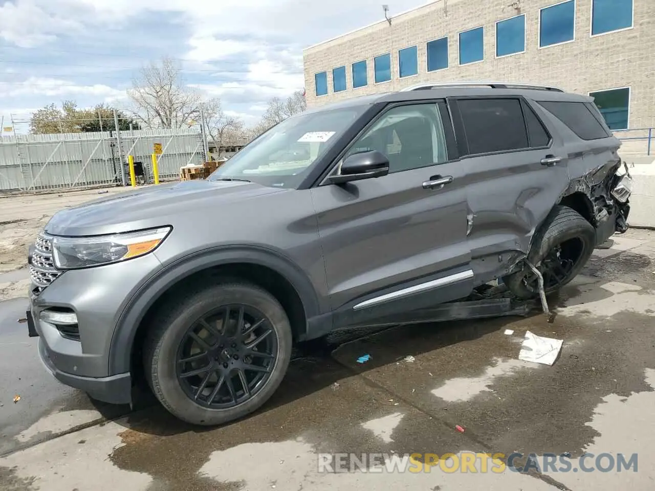 1 Photograph of a damaged car 1FMSK8FH0MGA72775 FORD EXPLORER 2021