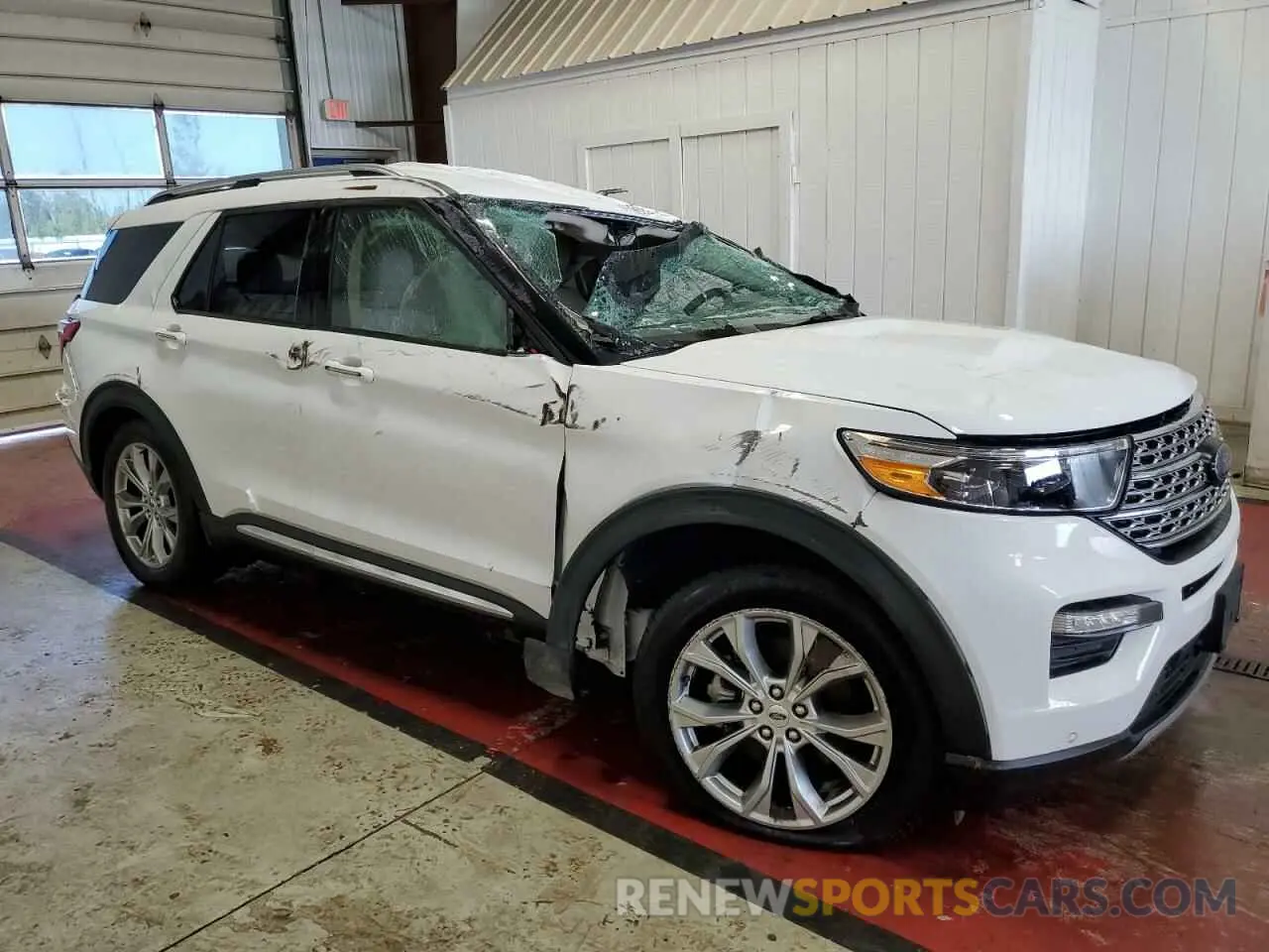 4 Photograph of a damaged car 1FMSK8FH1MGB03919 FORD EXPLORER 2021