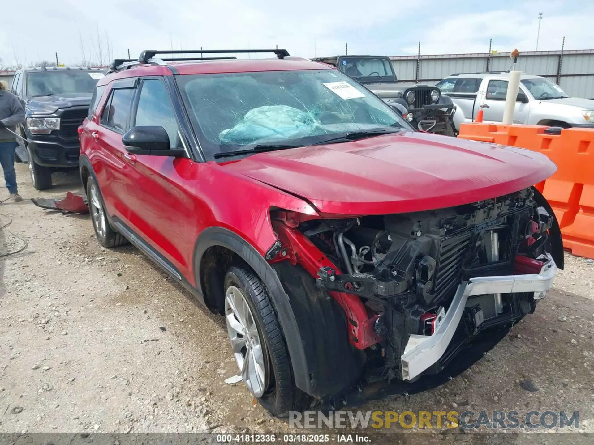 1 Photograph of a damaged car 1FMSK8FH1MGC15667 FORD EXPLORER 2021