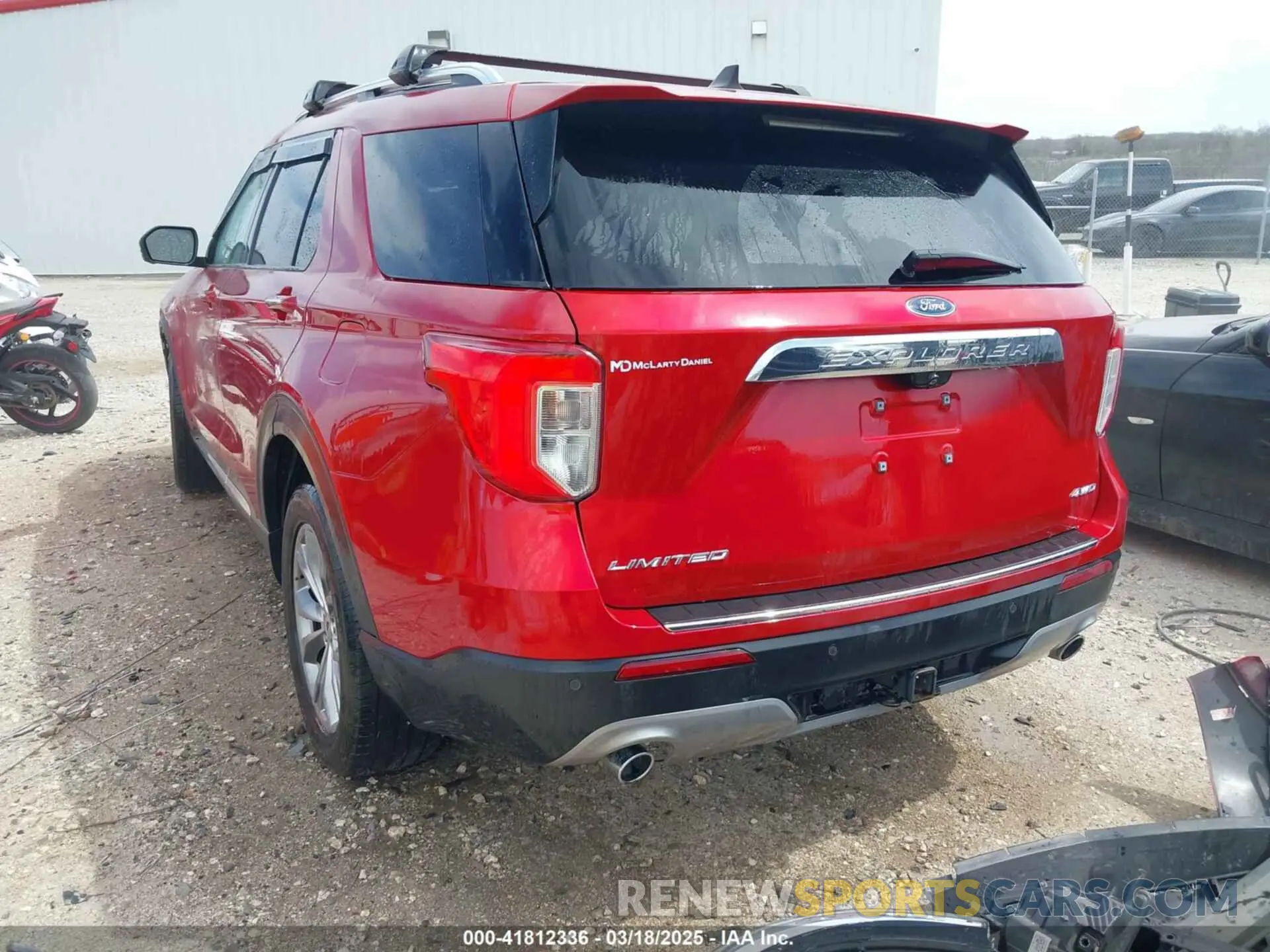 3 Photograph of a damaged car 1FMSK8FH1MGC15667 FORD EXPLORER 2021