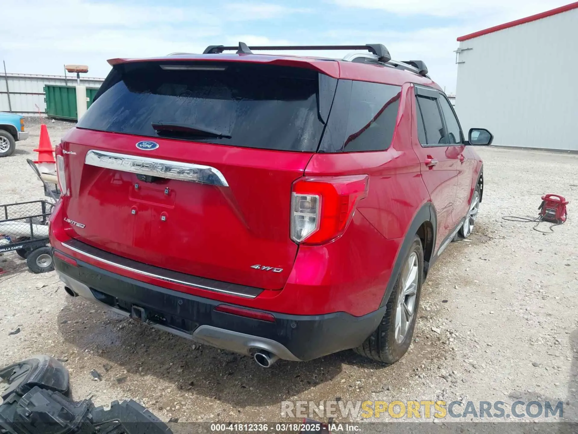 4 Photograph of a damaged car 1FMSK8FH1MGC15667 FORD EXPLORER 2021