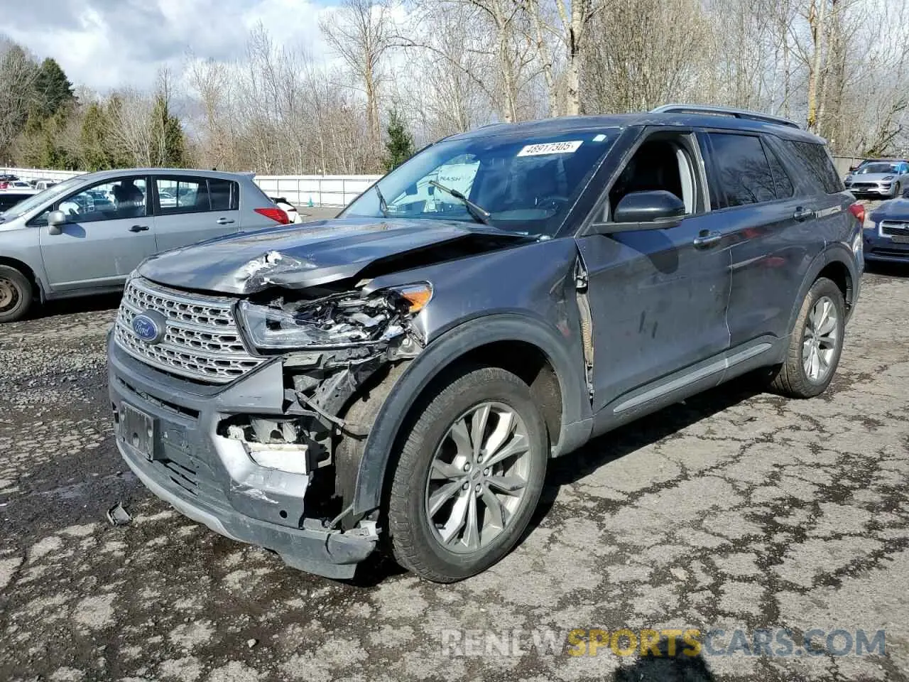 1 Photograph of a damaged car 1FMSK8FH3MGB53060 FORD EXPLORER 2021