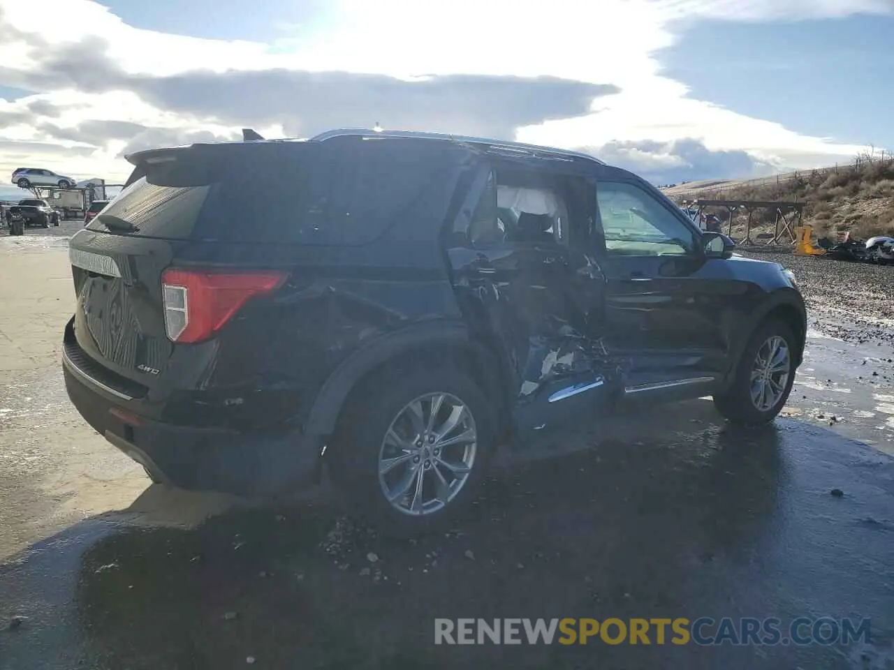 3 Photograph of a damaged car 1FMSK8FH4MGB72748 FORD EXPLORER 2021