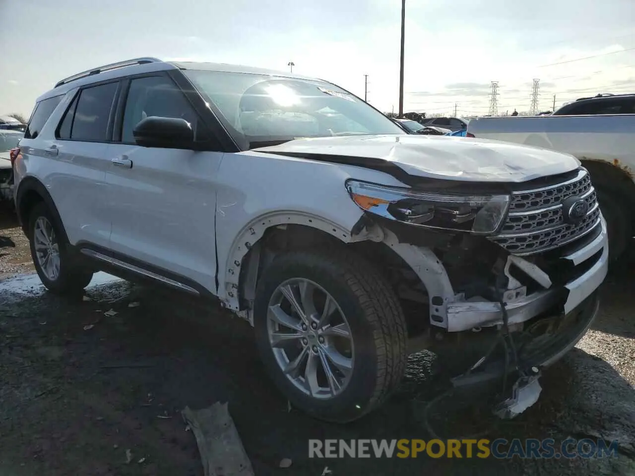 4 Photograph of a damaged car 1FMSK8FH5MGB07519 FORD EXPLORER 2021