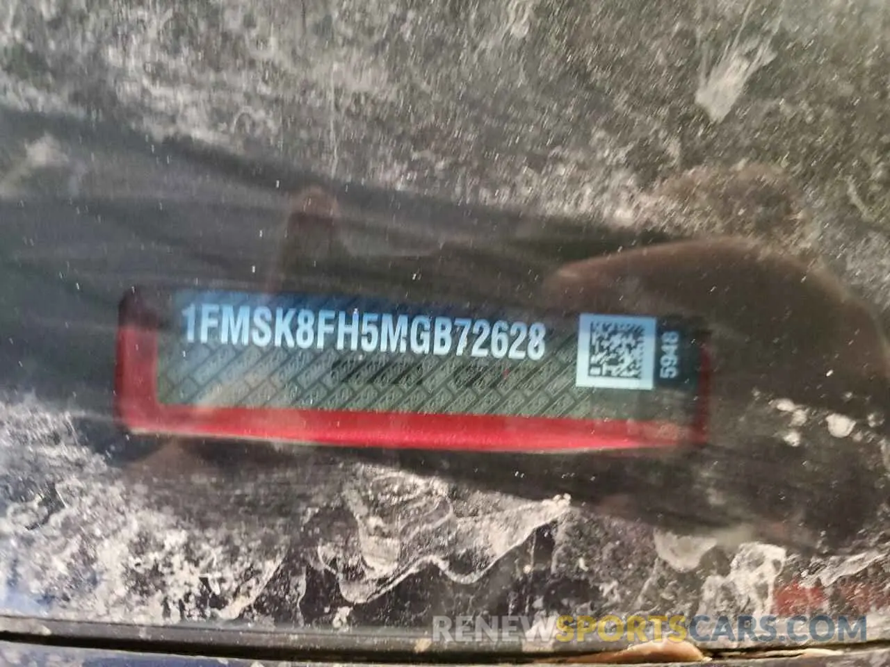 14 Photograph of a damaged car 1FMSK8FH5MGB72628 FORD EXPLORER 2021