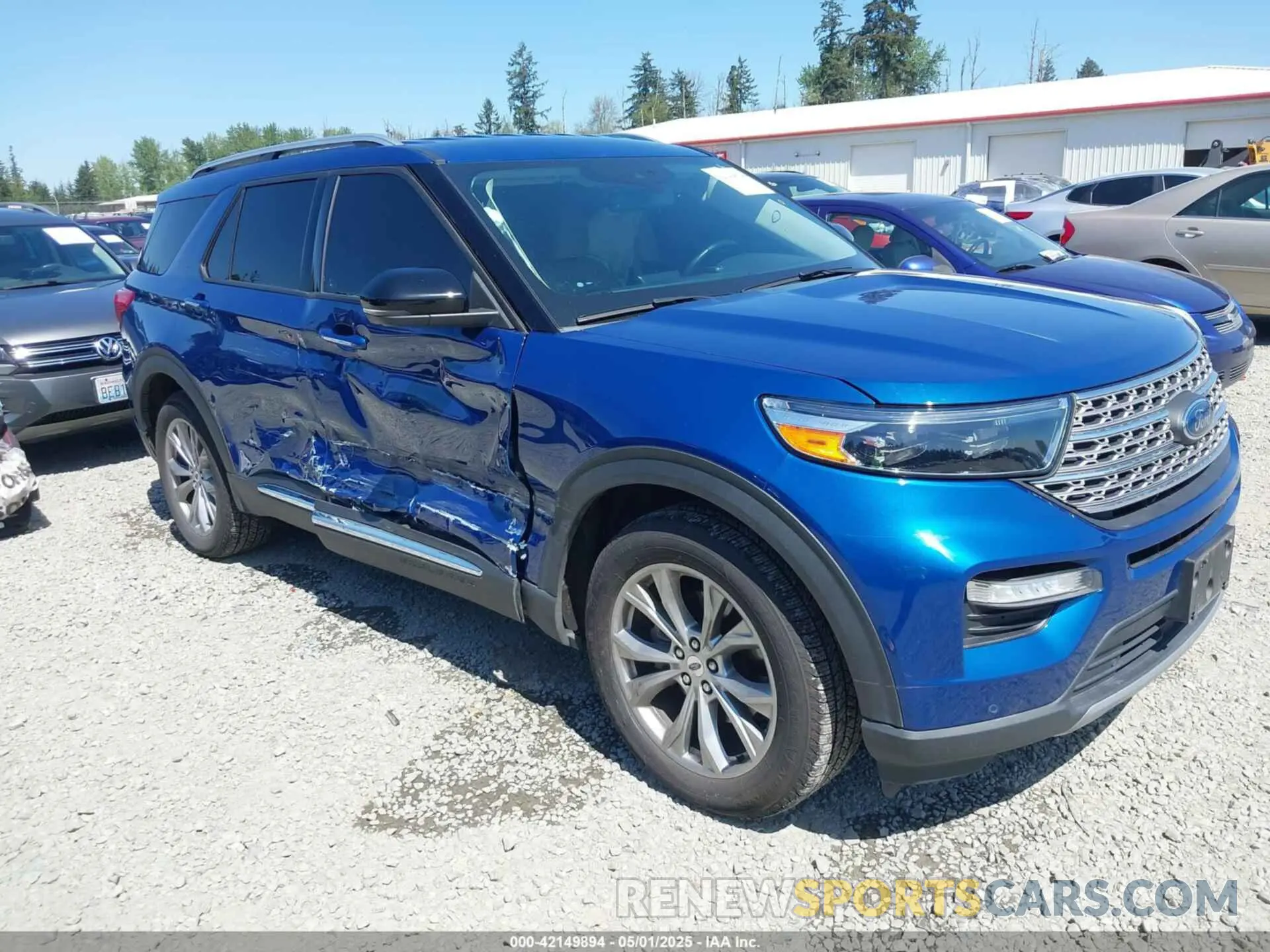 1 Photograph of a damaged car 1FMSK8FH6MGC15180 FORD EXPLORER 2021