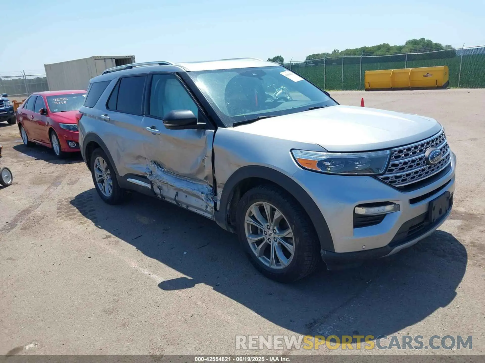 1 Photograph of a damaged car 1FMSK8FH7MGA86169 FORD EXPLORER 2021
