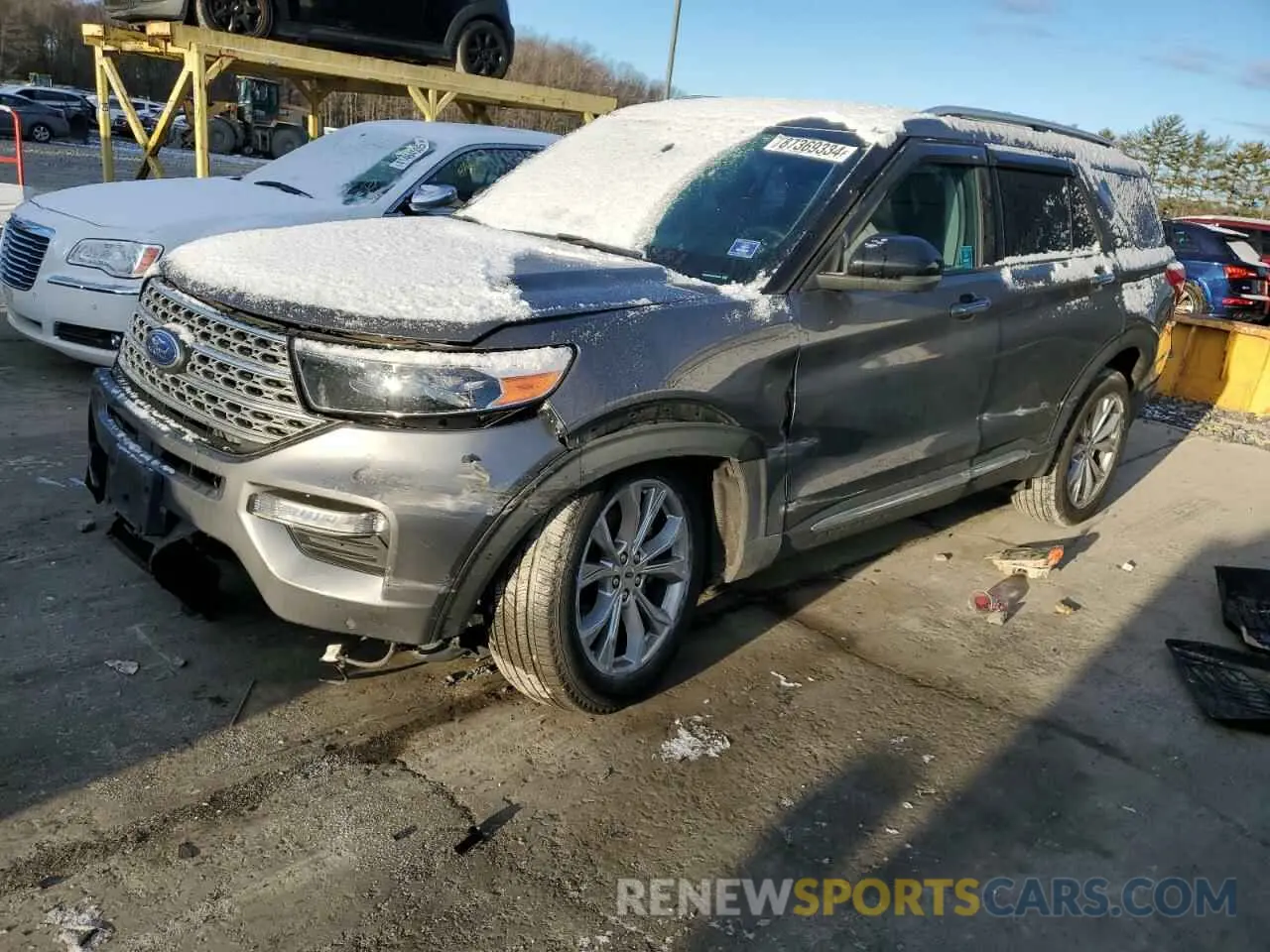 1 Photograph of a damaged car 1FMSK8FH8MGA00450 FORD EXPLORER 2021