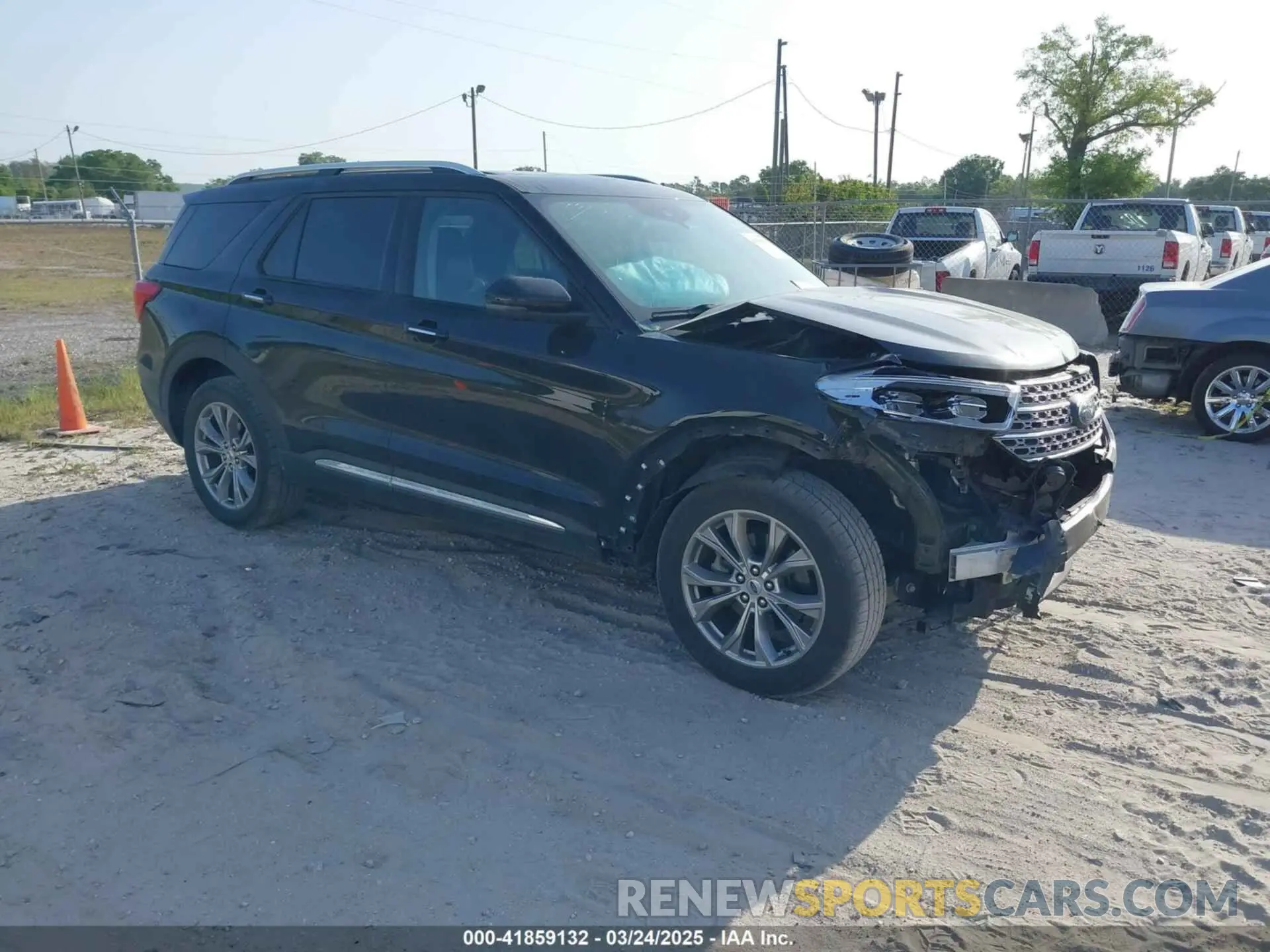 1 Photograph of a damaged car 1FMSK8FH8MGA86052 FORD EXPLORER 2021