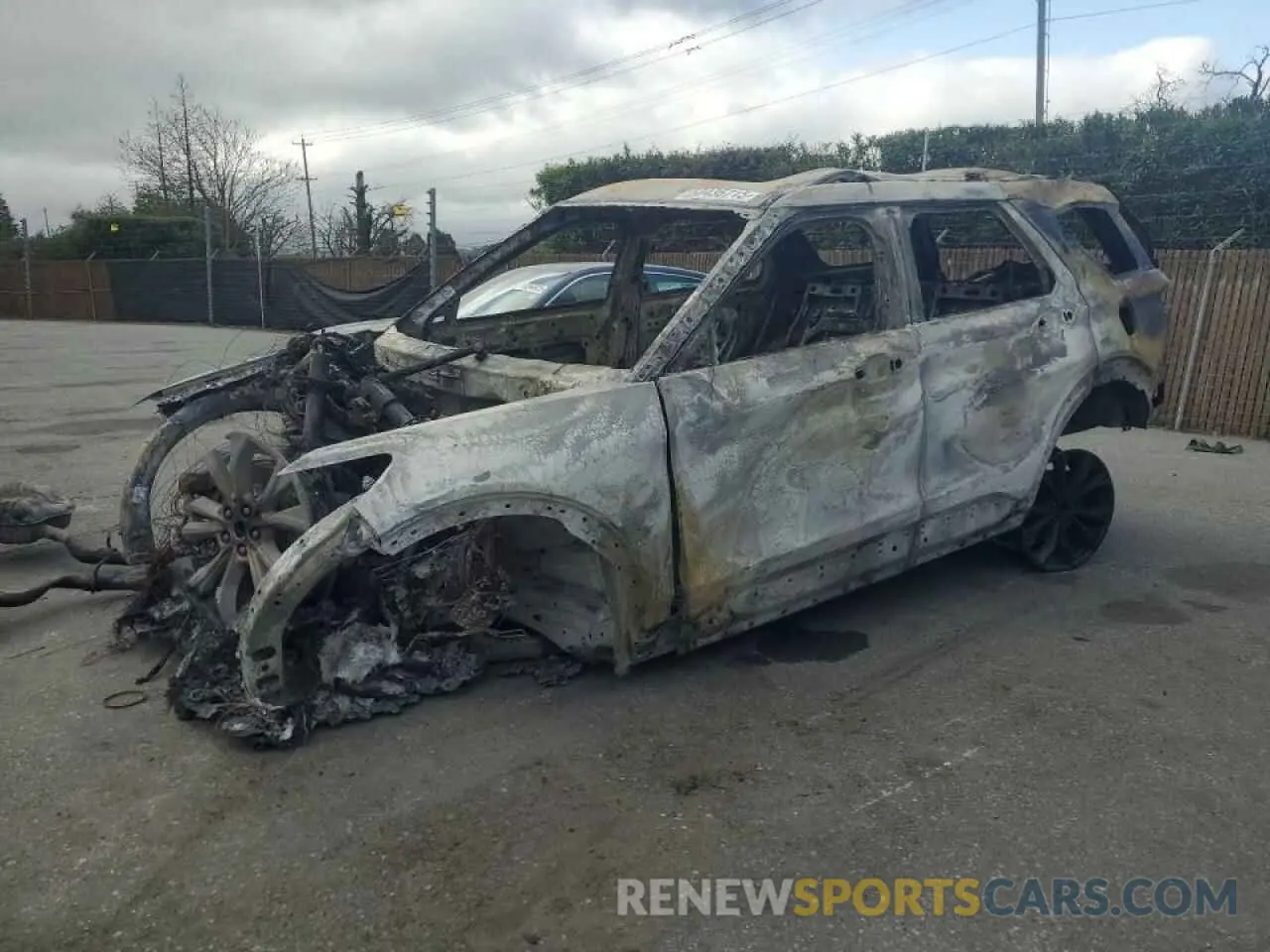1 Photograph of a damaged car 1FMSK8FH8MGB52096 FORD EXPLORER 2021