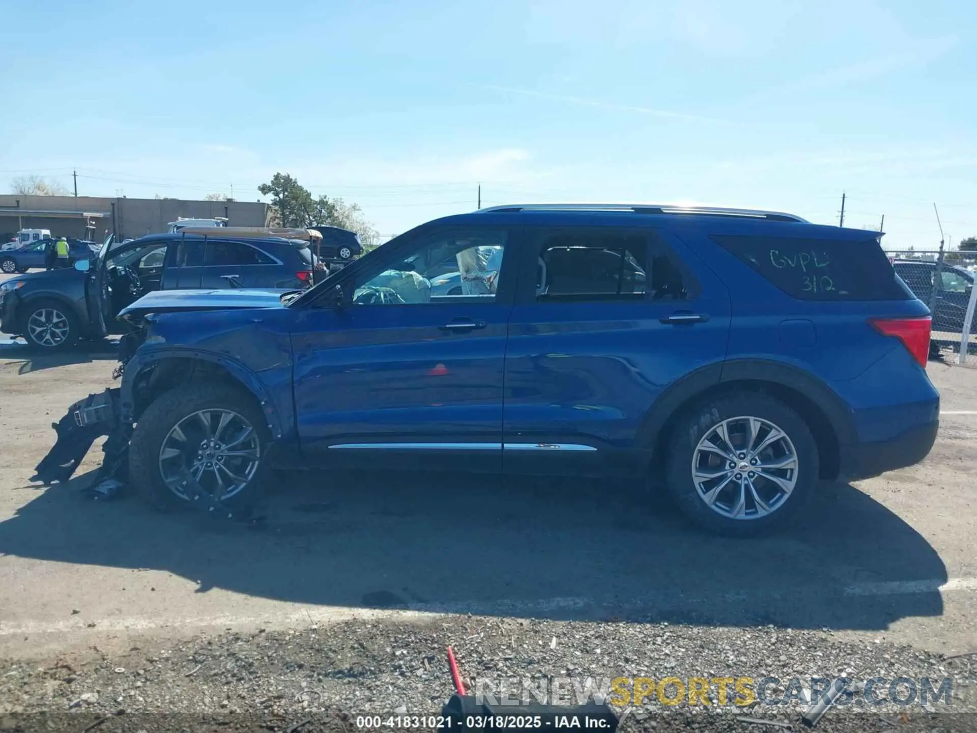 14 Photograph of a damaged car 1FMSK8FH8MGB52907 FORD EXPLORER 2021