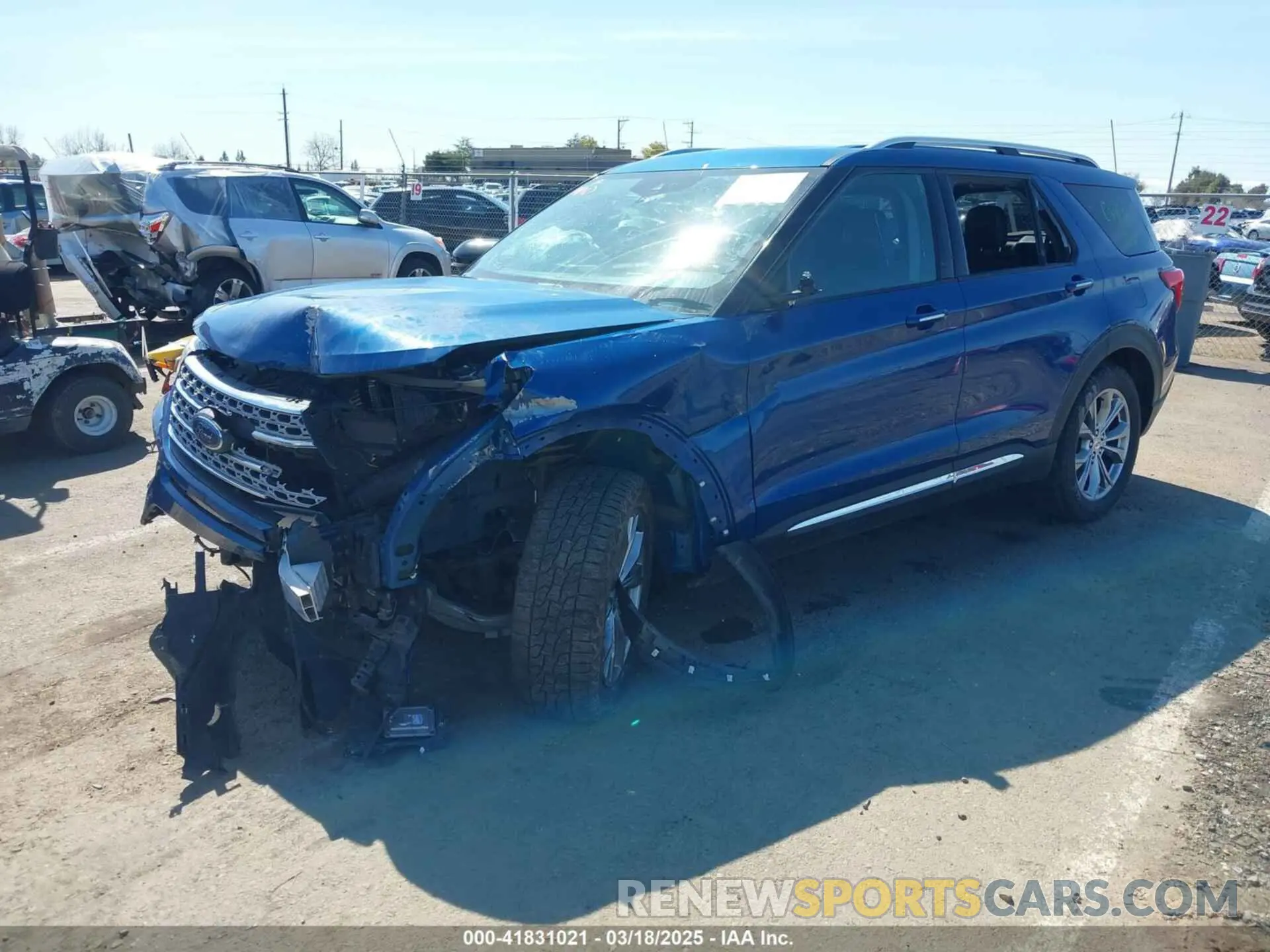 2 Photograph of a damaged car 1FMSK8FH8MGB52907 FORD EXPLORER 2021