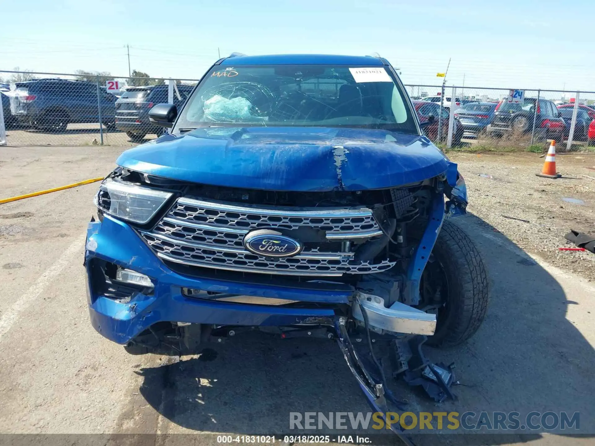 6 Photograph of a damaged car 1FMSK8FH8MGB52907 FORD EXPLORER 2021