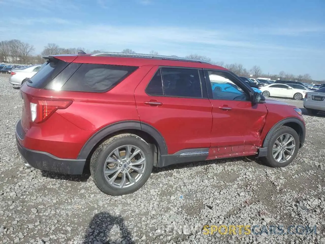 3 Photograph of a damaged car 1FMSK8FH9MGA86092 FORD EXPLORER 2021
