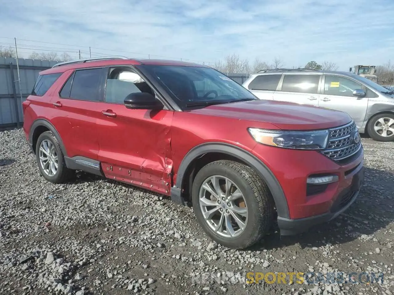 4 Photograph of a damaged car 1FMSK8FH9MGA86092 FORD EXPLORER 2021