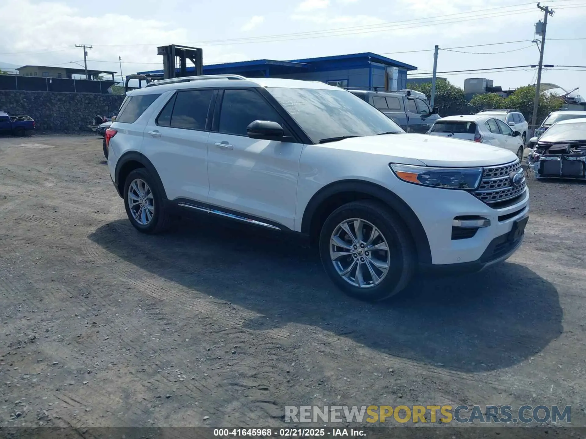 1 Photograph of a damaged car 1FMSK8FH9MGC09079 FORD EXPLORER 2021
