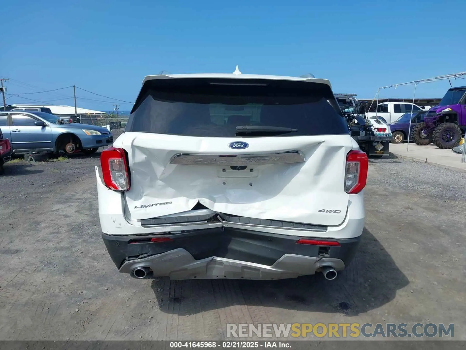 6 Photograph of a damaged car 1FMSK8FH9MGC09079 FORD EXPLORER 2021
