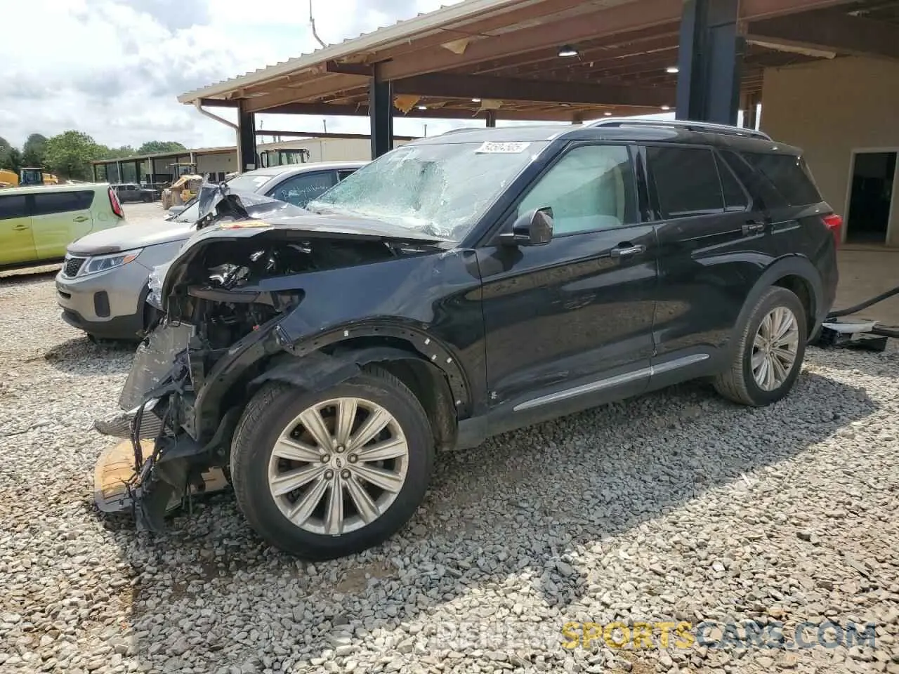 1 Photograph of a damaged car 1FMSK8FHXMGB48650 FORD EXPLORER 2021
