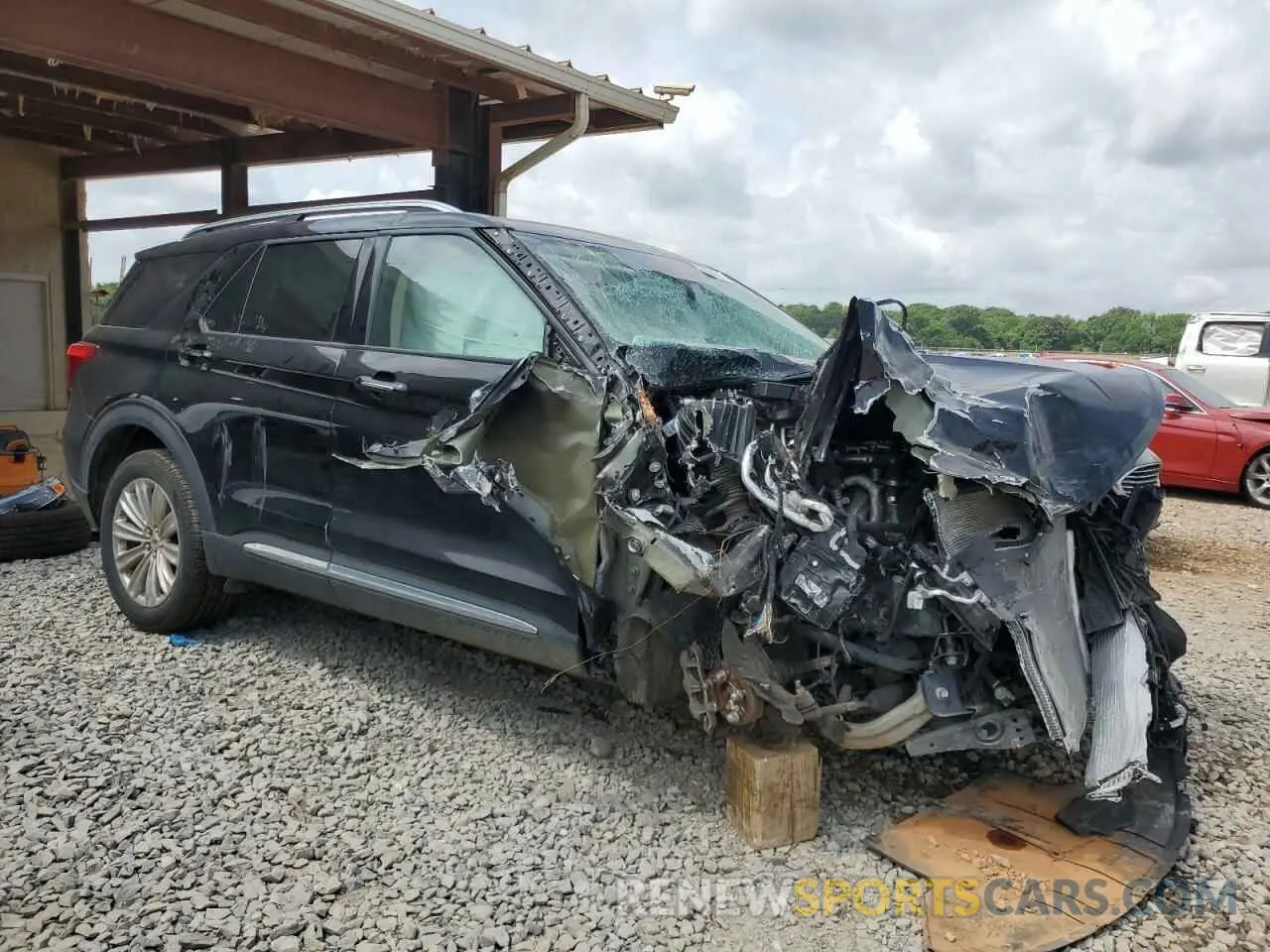 4 Photograph of a damaged car 1FMSK8FHXMGB48650 FORD EXPLORER 2021