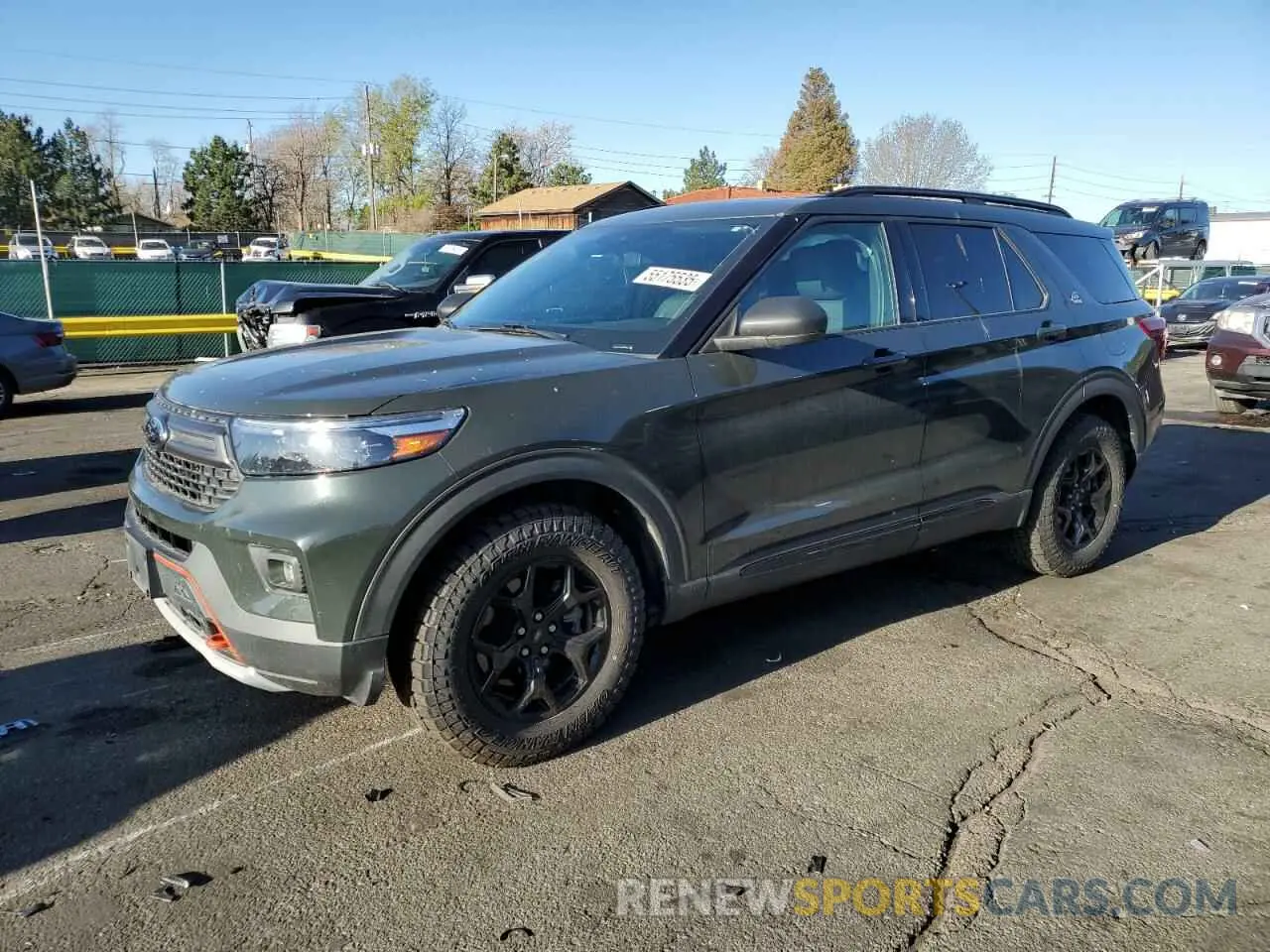 1 Photograph of a damaged car 1FMSK8JH1MGC08225 FORD EXPLORER 2021