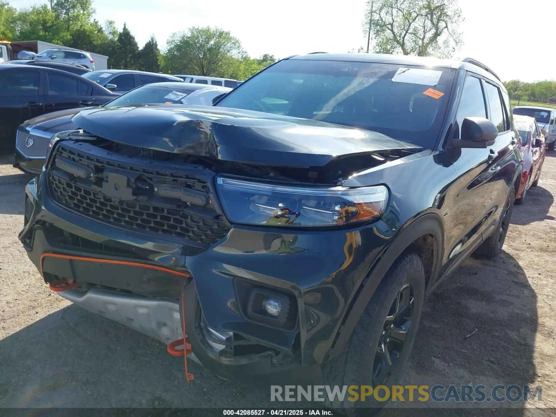 2 Photograph of a damaged car 1FMSK8JH1MGC41094 FORD EXPLORER 2021