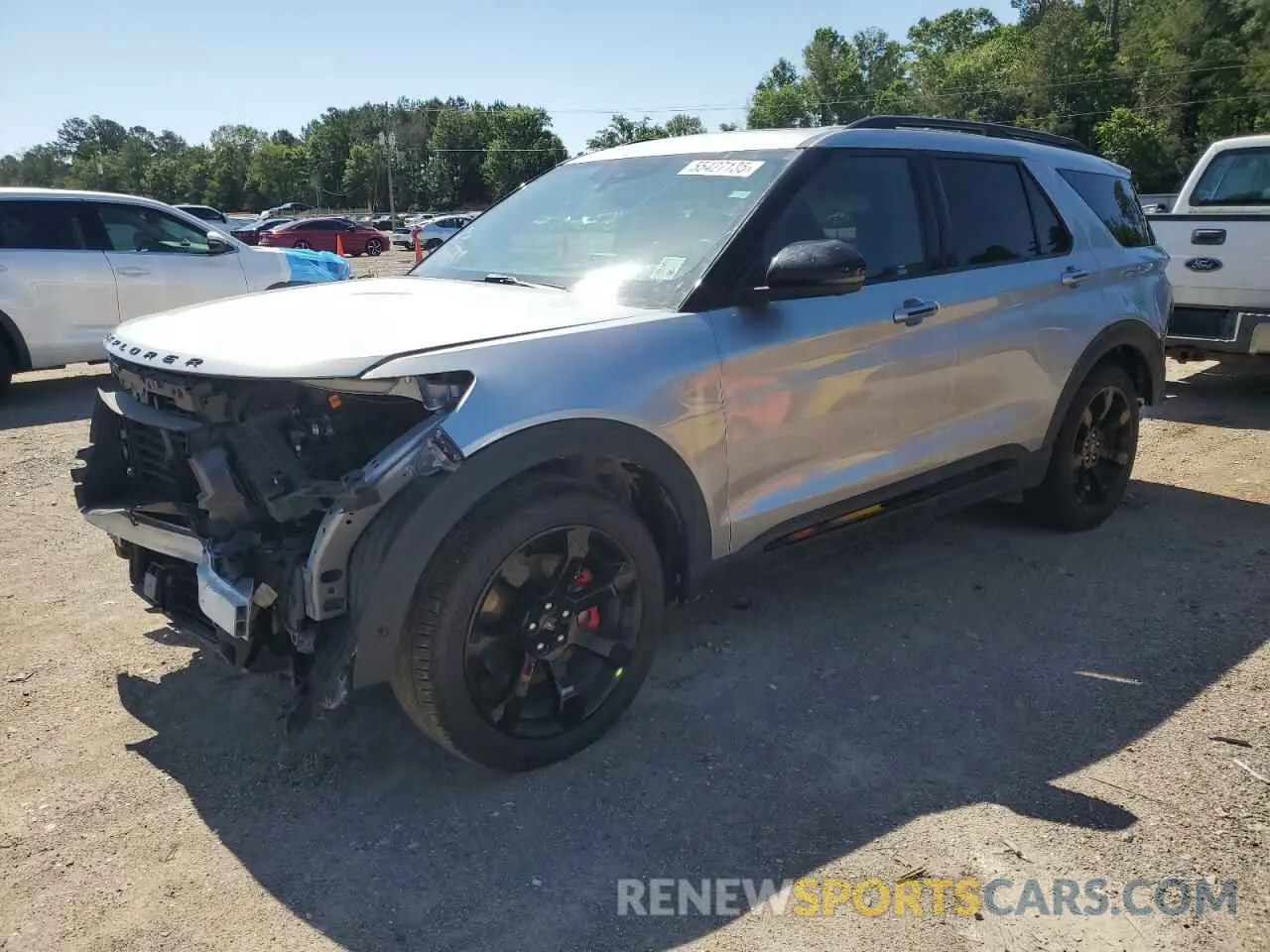1 Photograph of a damaged car 1FM5K7GC6NGA37864 FORD EXPLORER 2022