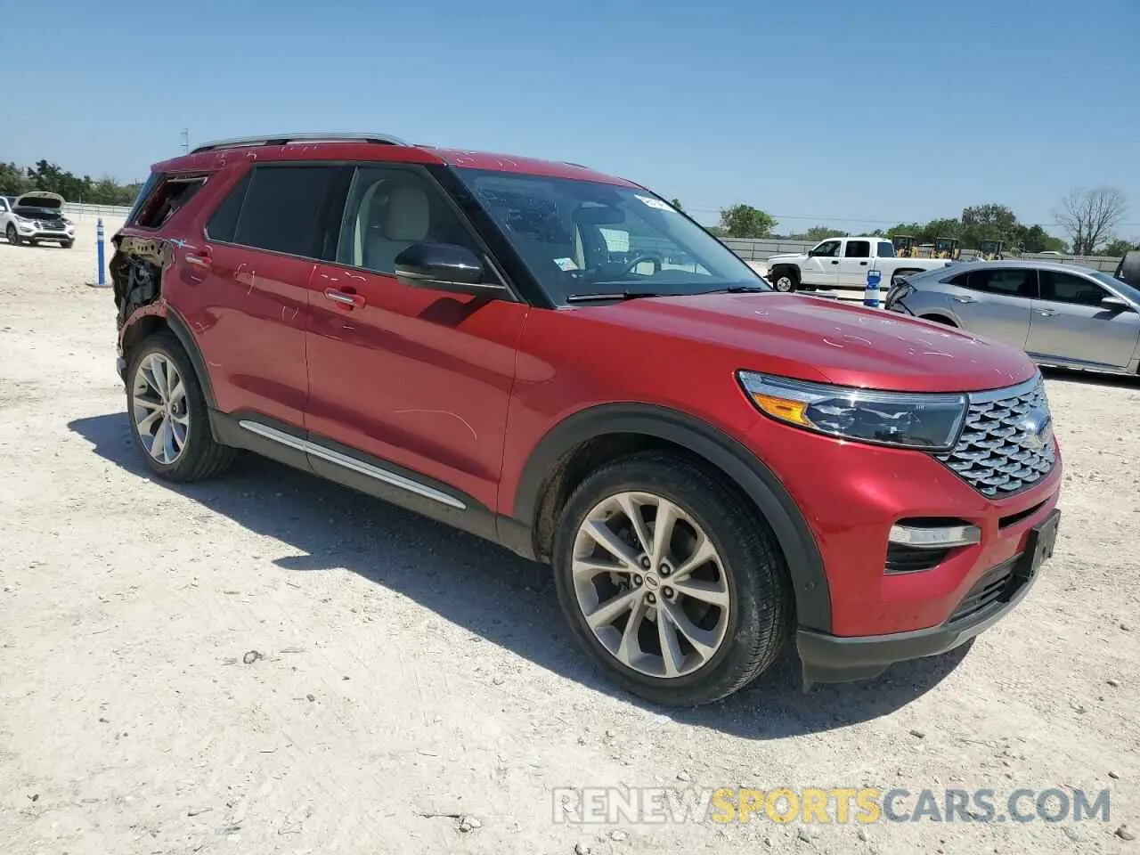 4 Photograph of a damaged car 1FM5K7HCXNGA69280 FORD EXPLORER 2022