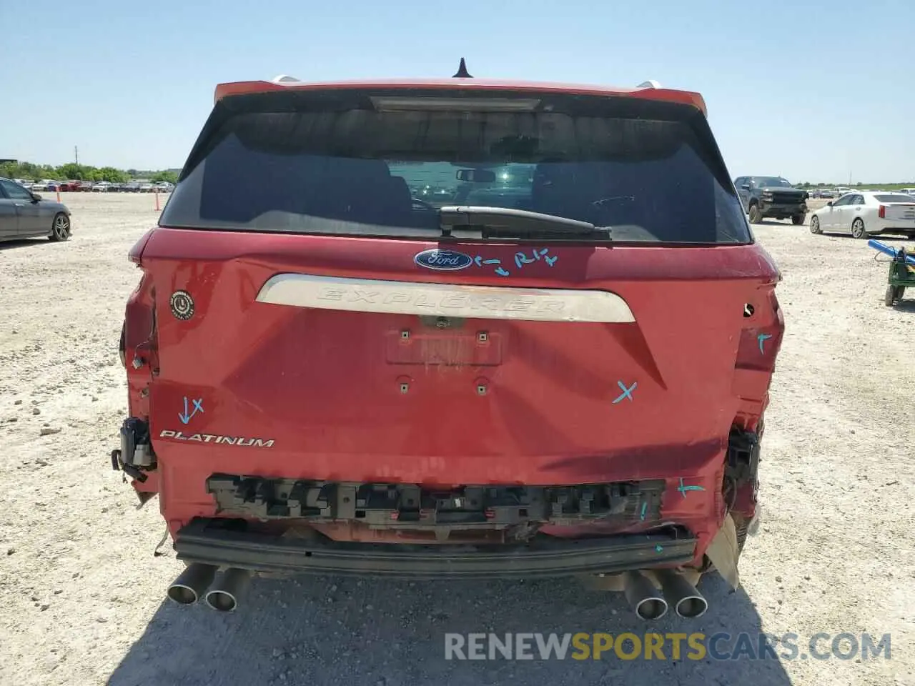 6 Photograph of a damaged car 1FM5K7HCXNGA69280 FORD EXPLORER 2022