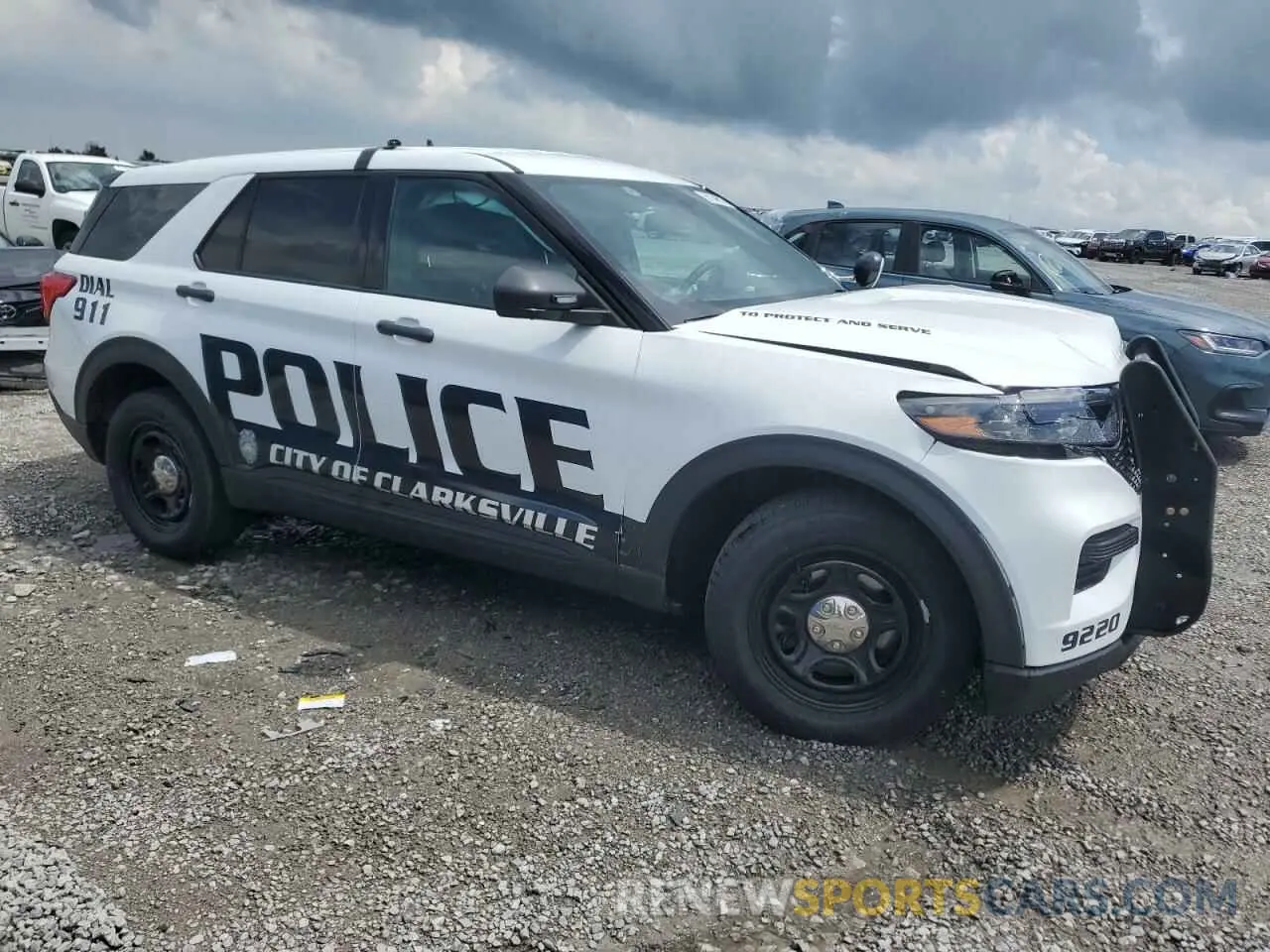 4 Photograph of a damaged car 1FM5K8AB1NGA09220 FORD EXPLORER 2022