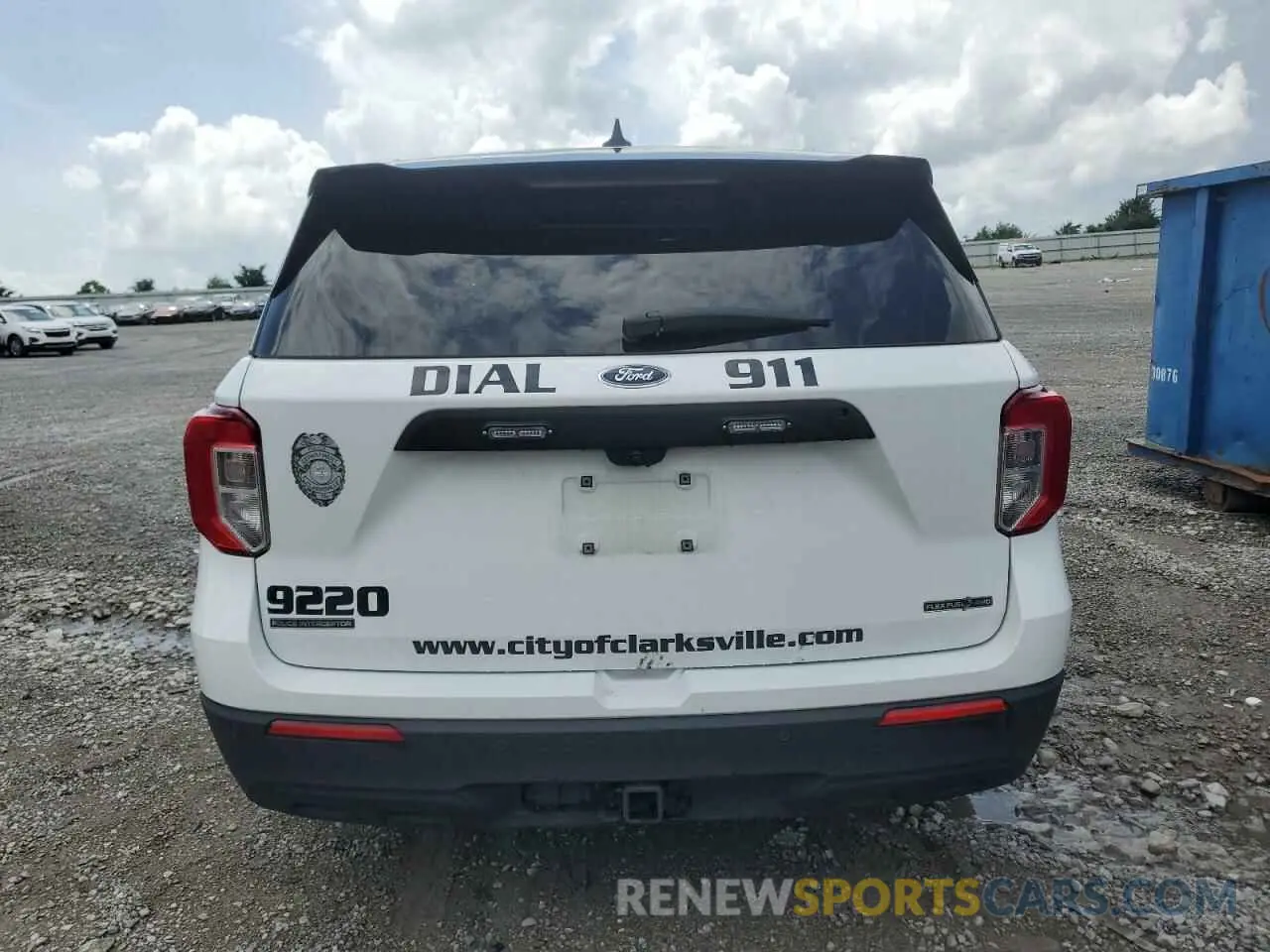 6 Photograph of a damaged car 1FM5K8AB1NGA09220 FORD EXPLORER 2022