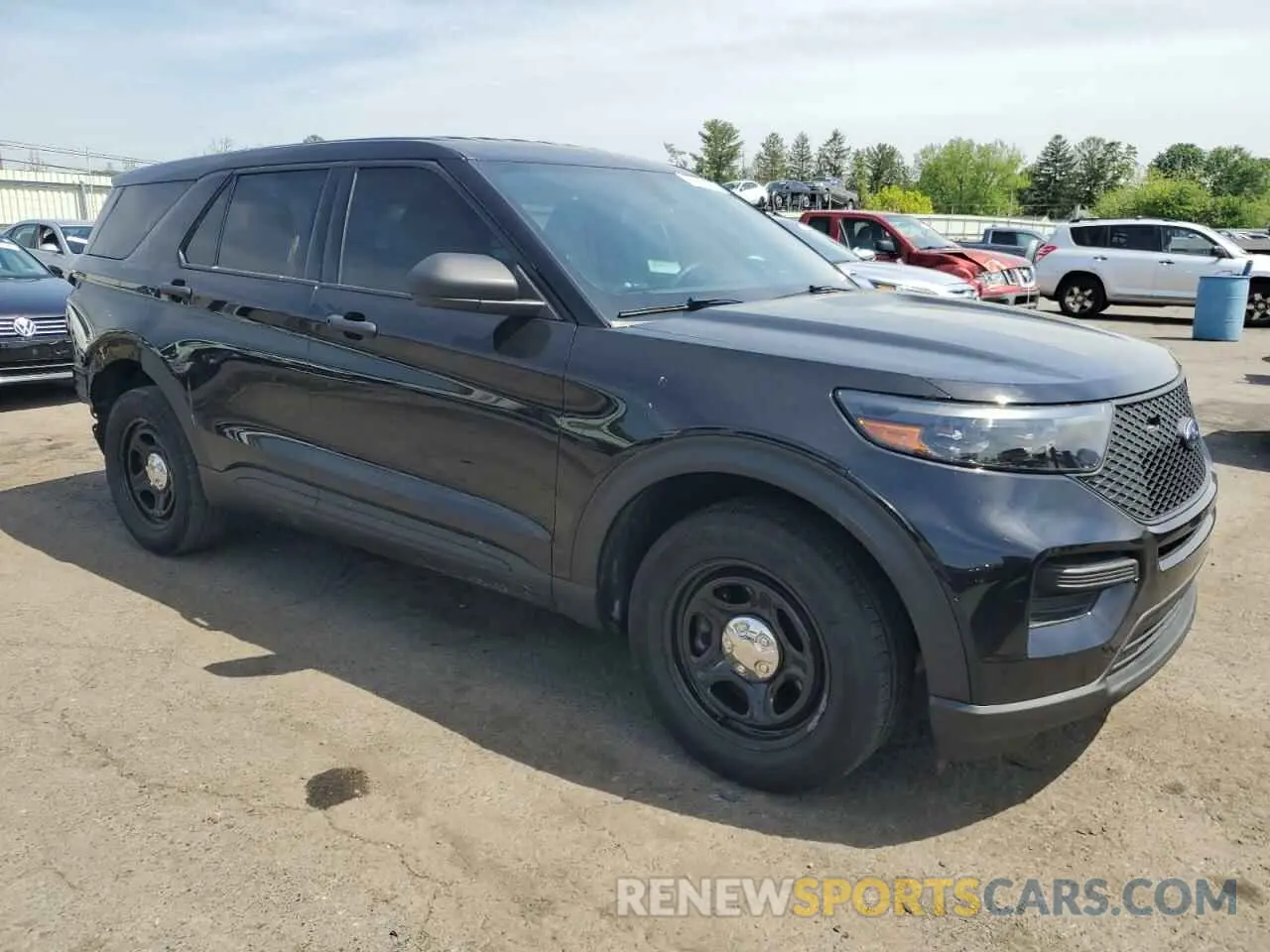 4 Photograph of a damaged car 1FM5K8AB1NGA40211 FORD EXPLORER 2022