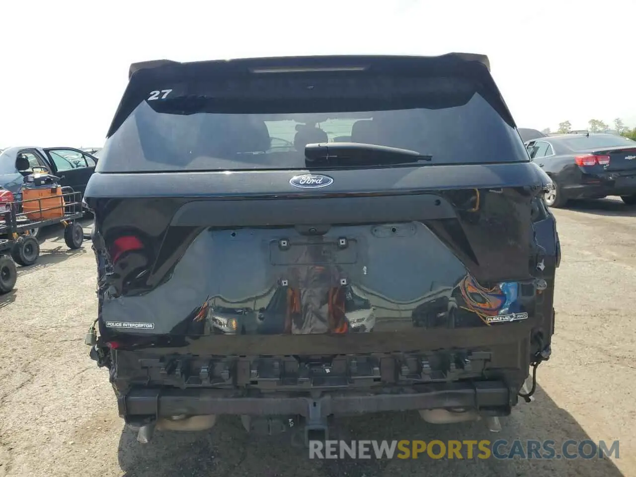 6 Photograph of a damaged car 1FM5K8AB1NGA40211 FORD EXPLORER 2022
