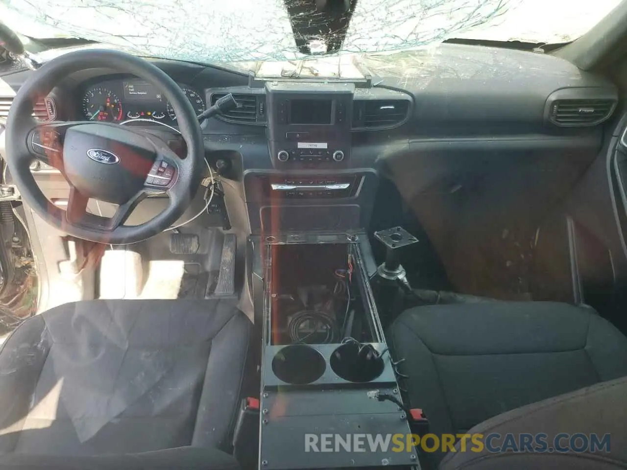 8 Photograph of a damaged car 1FM5K8AB1NGA42248 FORD EXPLORER 2022