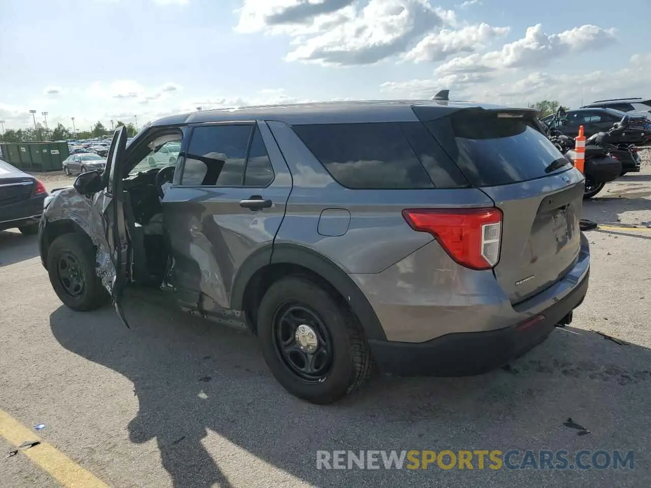 2 Photograph of a damaged car 1FM5K8AB1NGB50983 FORD EXPLORER 2022